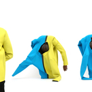 Neoprenjacke um € 195,- aus der Basic-Herrenkollektion 