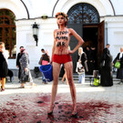 Femen: Nackter Protest gegen Putin in Kiew