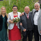 Hochzeit von Rosemarie Sinz und Helmut Hopfer