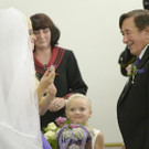Die Hochzeit von Lugner und "Spatzi" 