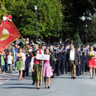 Fußacher Musikanten beim Fest in Höchst