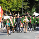 Gaißauer Musikanten beim Fest in Höchst