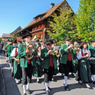 Hörbranzer Musikanten beim Fest in Höchst