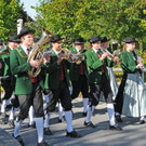 Musikanten aus Möggers beim Fest in Höchst