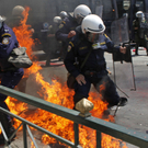 Athen: Krawalle bei Großdemo gegen Sparpläne
